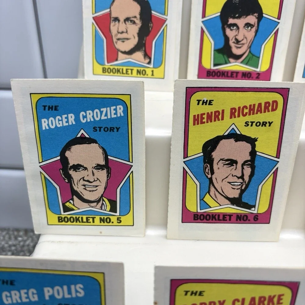 1971‎ Topps Hockey Booklets Complete Set 1-24 VTG Collectible Set